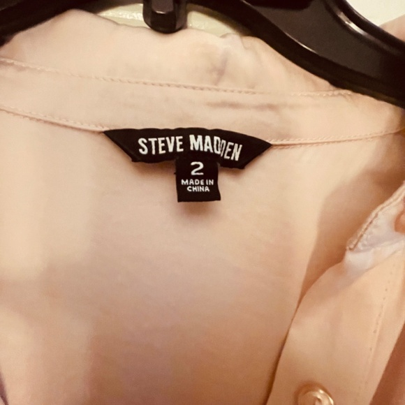 Steve Madden Tori Dress Tie Waist Size 2 - Picture 3 of 5